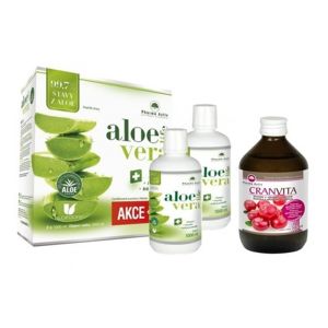 AloeVeraLife aloe 99.7% 1+1 1000ml+Cranvita 500ml - II. jakost