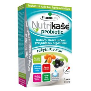 Nutrikaše probiotic rakytník a acai 180g (3x60g) - II. jakost