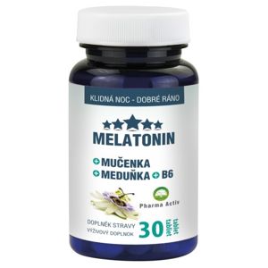 Melatonin Mučenka Meduňka B6 30 tablet