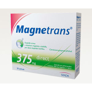 MAGNETRANS 375mg 20 tyčinek granulátu - II. jakost