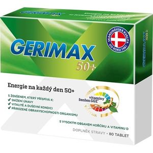 Gerimax 50+ 80 tablet - II. jakost