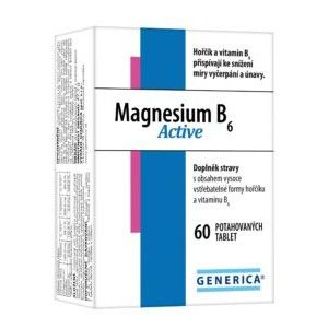 Magnesium B6 Active tbl.60 Generica - II. jakost