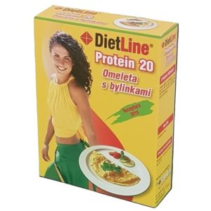 DietLine Protein 20 Omeleta s bylinkami 3x30g