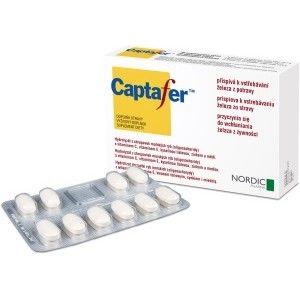 CAPTAFER 30 potahovaných tablet - II. jakost