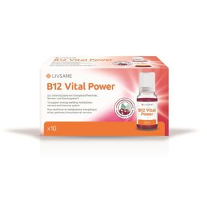 LIVSANE Vitaminy ampule B12 Životní síla 10ml 10ks - II. jakost