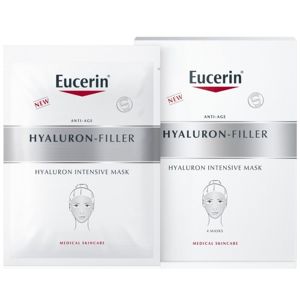 EUCERIN HYALURON-FILLER Hyaluronová intenzivní maska 4 ks - II. jakost