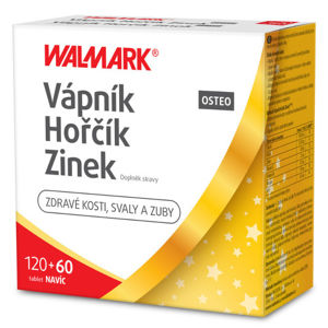 Walmark Vápník Hořčík Zinek Osteo 140+40 tablet navíc - II. jakost
